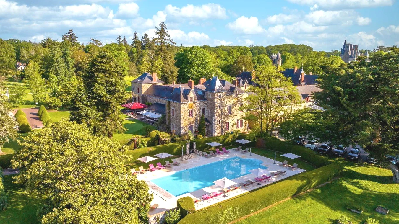 Piscine de luxe Hôtel & Spa de La Bretesche à Missillac